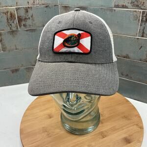 Avid Gear Embroidered Florida Flag Snapback Baseball Hat One Size